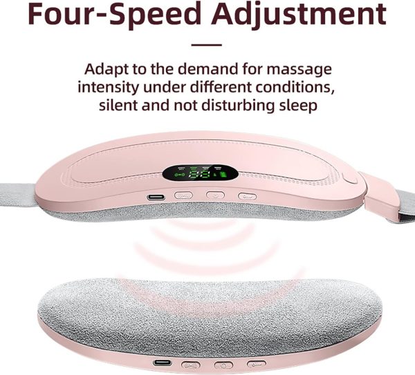 Heating Pad women Period Pain Cramp Relief Belt