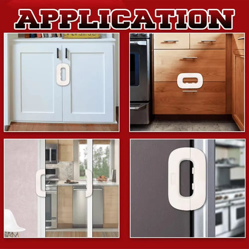 Child Safety Fridge Lock | Strong, Easy Installation